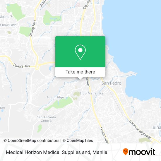 Medical Horizon Medical Supplies and map