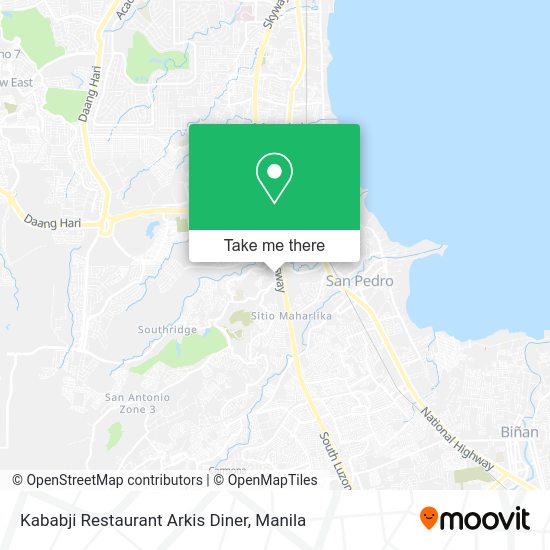 Kababji Restaurant Arkis Diner map