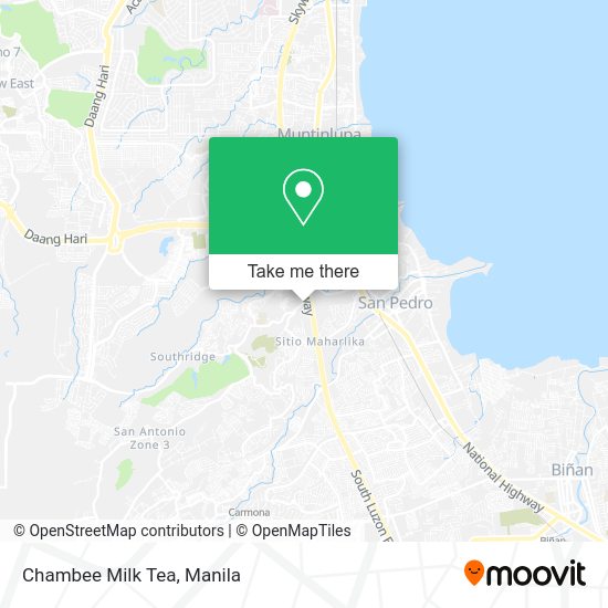 Chambee Milk Tea map