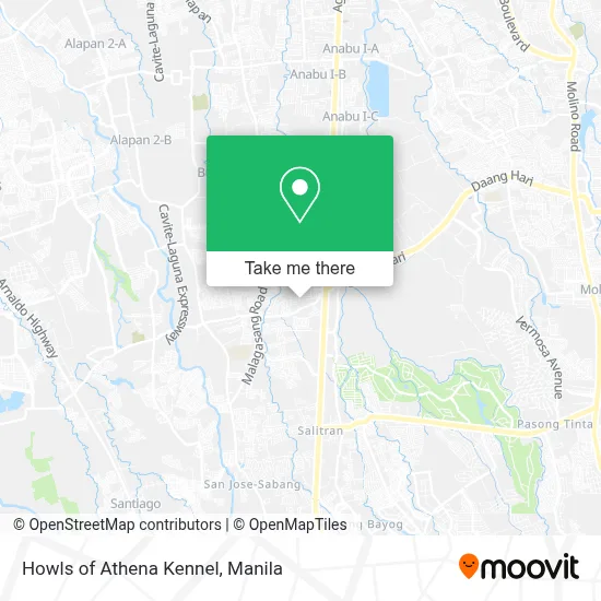 Howls of Athena Kennel map