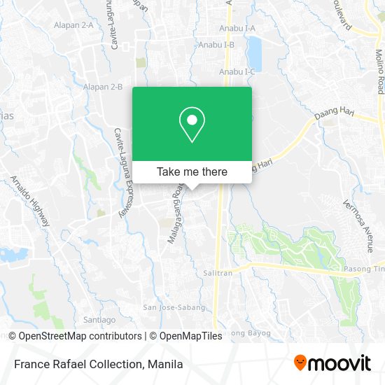 France Rafael Collection map