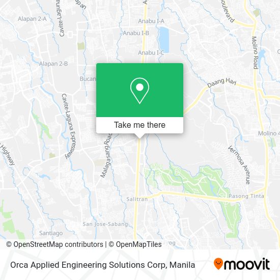 Orca Applied Engineering Solutions Corp map