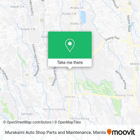 Murakami Auto Shop Parts and Maintenance map