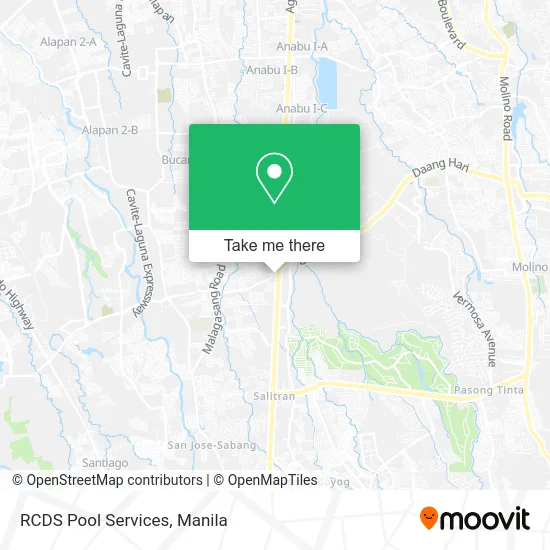 RCDS Pool Services map