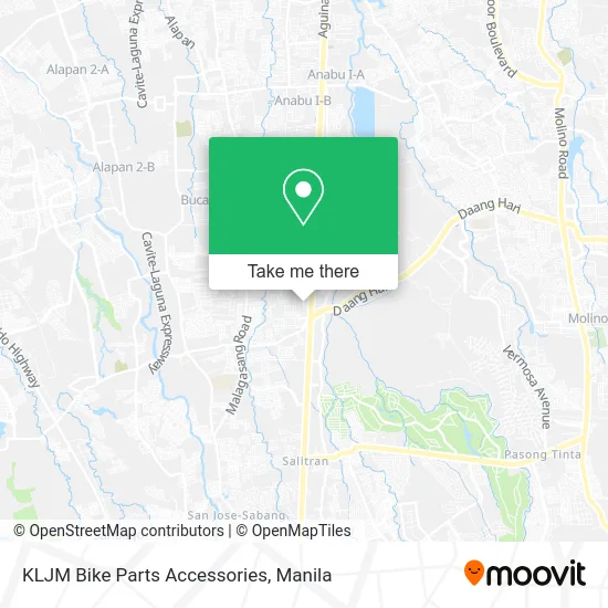 KLJM Bike Parts Accessories map