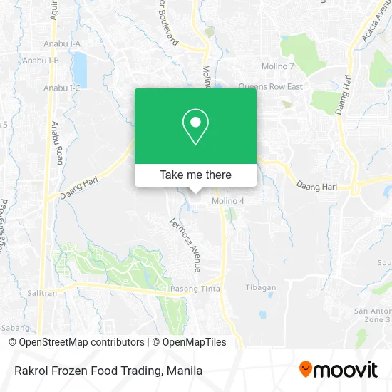 Rakrol Frozen Food Trading map
