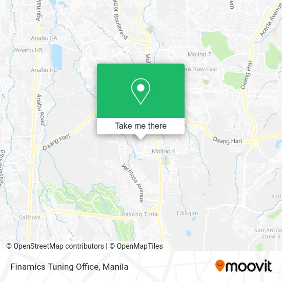 Finamics Tuning Office map
