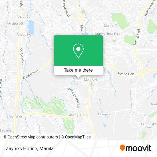 Zayne's House map