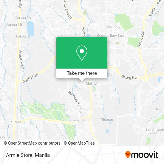 Armie Store map