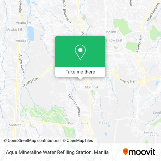 Aqua Mineraline Water Refilling Station map