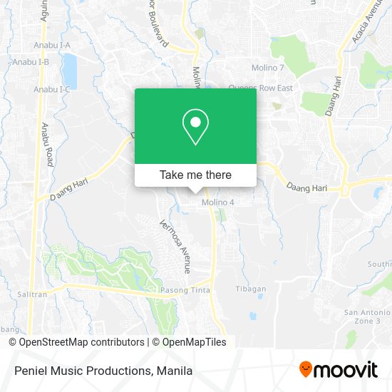 Peniel Music Productions map
