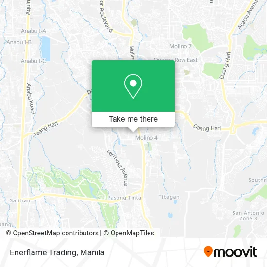 Enerflame Trading map