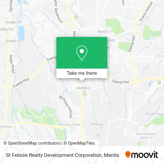 St Felisse Realty Development Corporation map