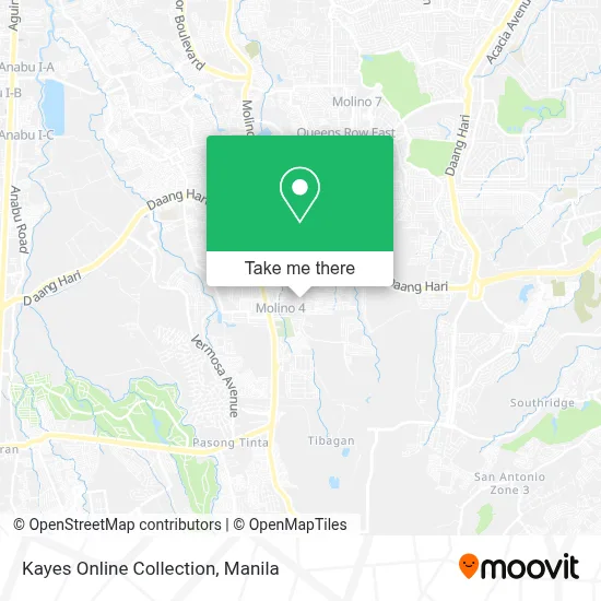Kayes Online Collection map