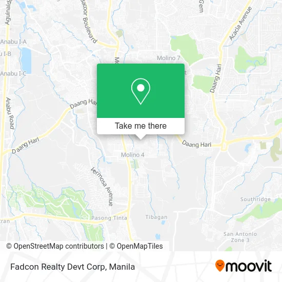 Fadcon Realty Devt Corp map