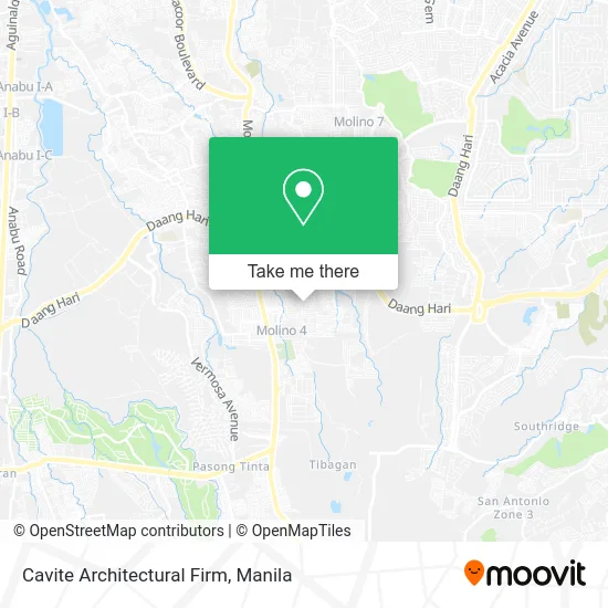 Cavite Architectural Firm map