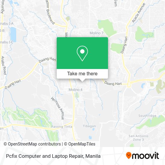 Pcfix Computer and Laptop Repair map