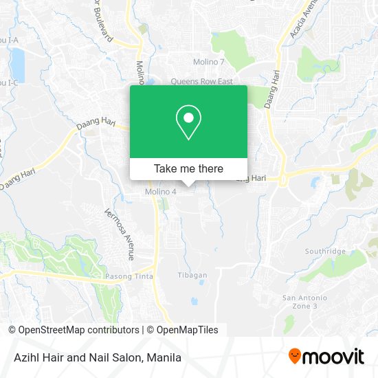 Azihl Hair and Nail Salon map
