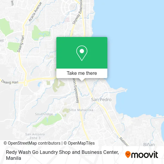 Redy Wash Go Laundry Shop and Business Center map