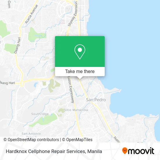 Hardknox Cellphone Repair Services map