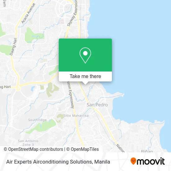 Air Experts Airconditioning Solutions map