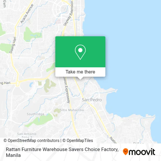 Rattan Furniture Warehouse Savers Choice Factory map