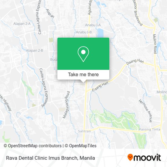 Rava Dental Clinic Imus Branch map