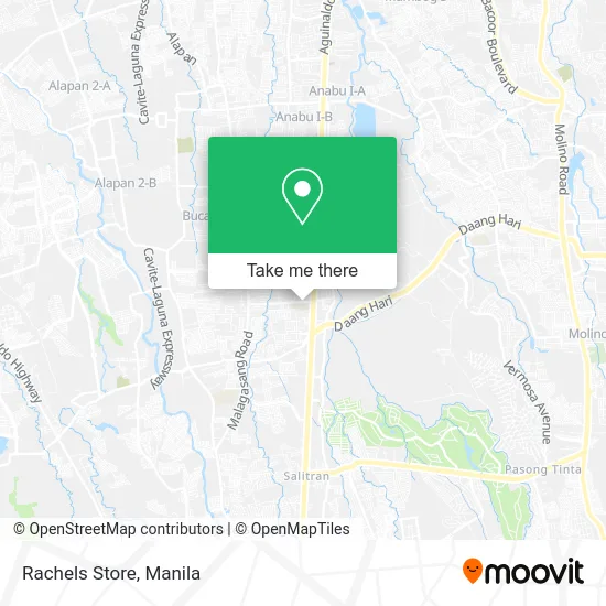 Rachels Store map