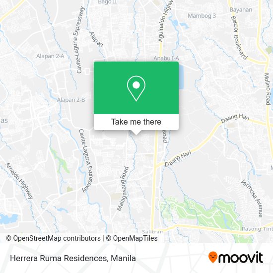 Herrera Ruma Residences map