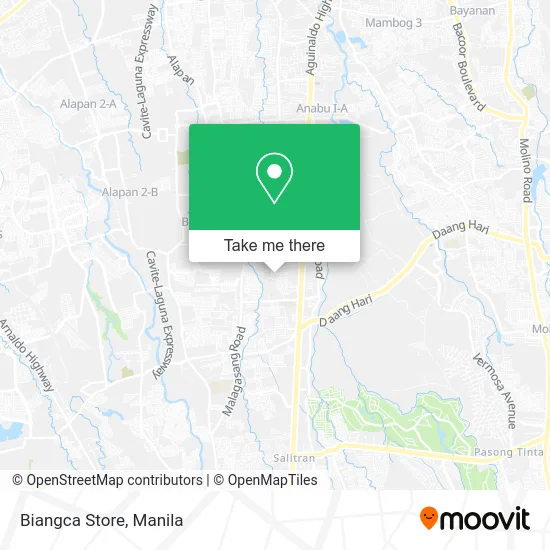 Biangca Store map
