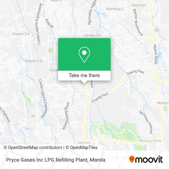Pryce Gases Inc LPG Refilling Plant map