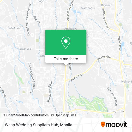 Wsap Wedding Suppliers Hub map