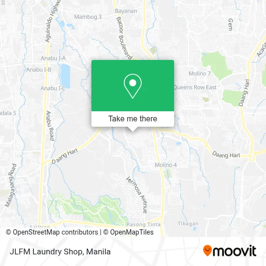 JLFM Laundry Shop map