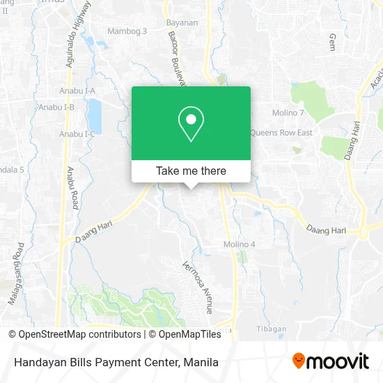 Handayan Bills Payment Center map