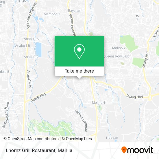 Lhornz Grill Restaurant map