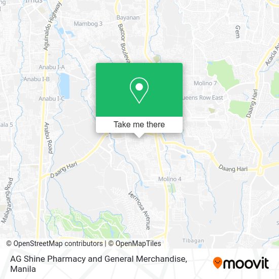 AG Shine Pharmacy and General Merchandise map
