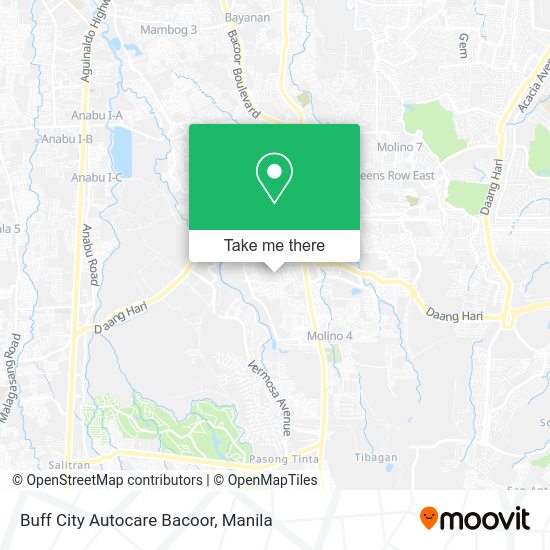 Buff City Autocare Bacoor map