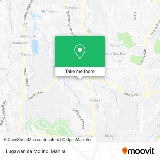 Lugawan sa Molino map