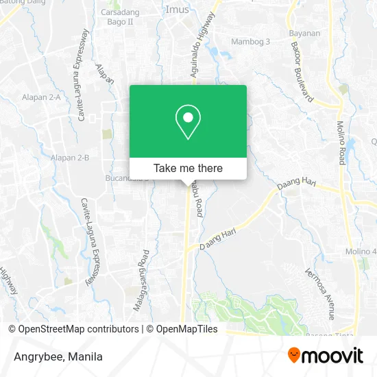 Angrybee map