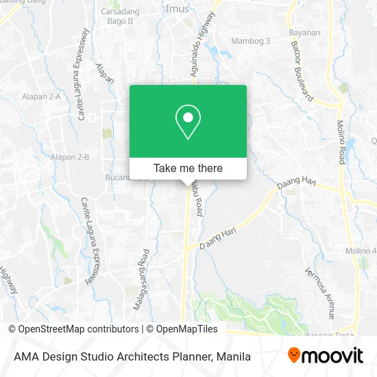 AMA Design Studio Architects Planner map