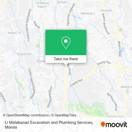 Li Malabanan Excavation and Plumbing Services map
