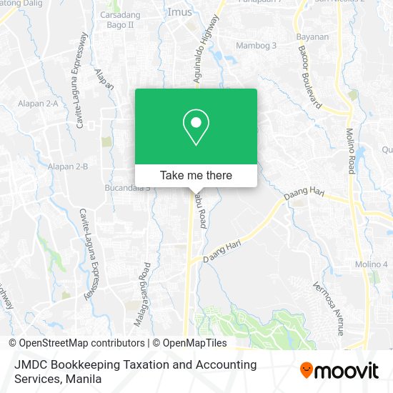 JMDC Bookkeeping Taxation and Accounting Services map