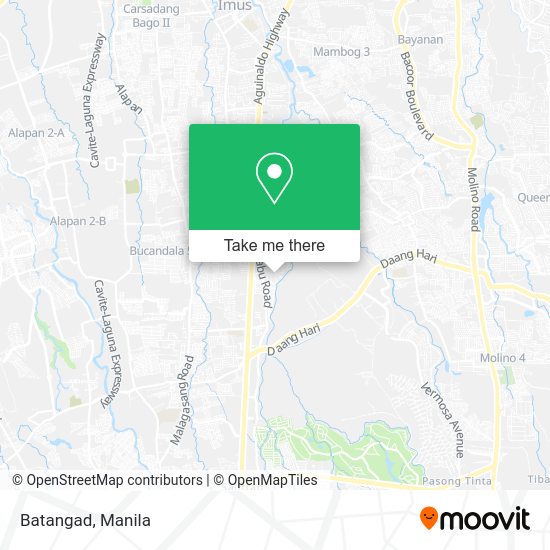 Batangad map