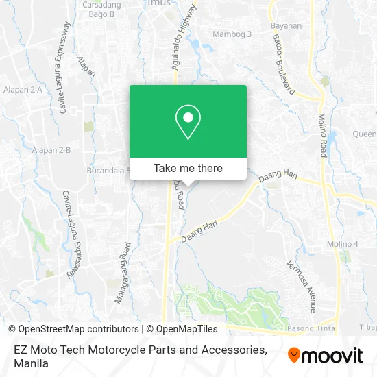 EZ Moto Tech Motorcycle Parts and Accessories map