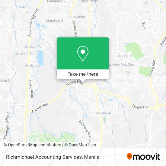 Richmichael Accounting Services map