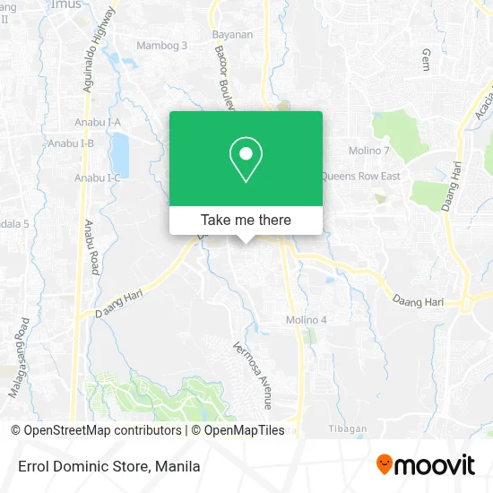 Errol Dominic Store map