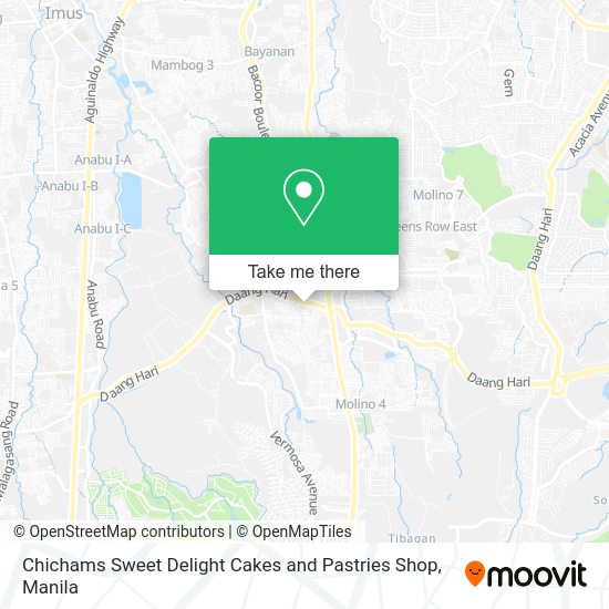 Chichams Sweet Delight Cakes and Pastries Shop map