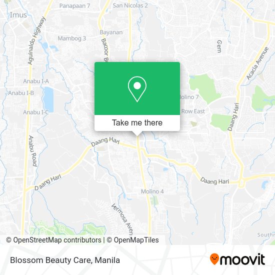 Blossom Beauty Care map