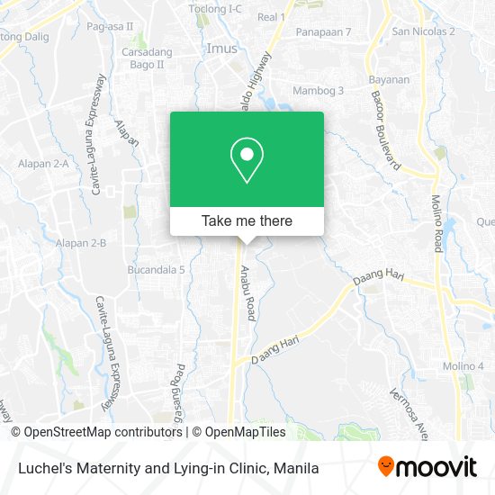 Luchel's Maternity and Lying-in Clinic map