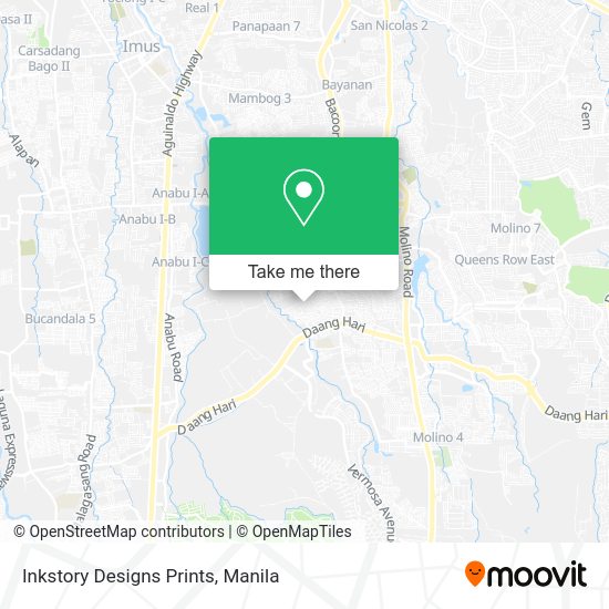 Inkstory Designs Prints map